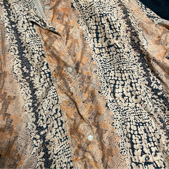 Vintage Oversized MultiPattern Sporty Jacket - Picture 4 of 9